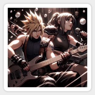 Tifa & Cloud Sticker